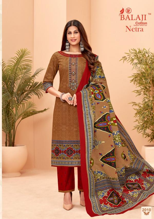 Balaji Netra Vol-2 Cotton Designer Exclusive Dress Material